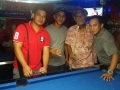 saturday pool - first on left is Mervin Sahagun